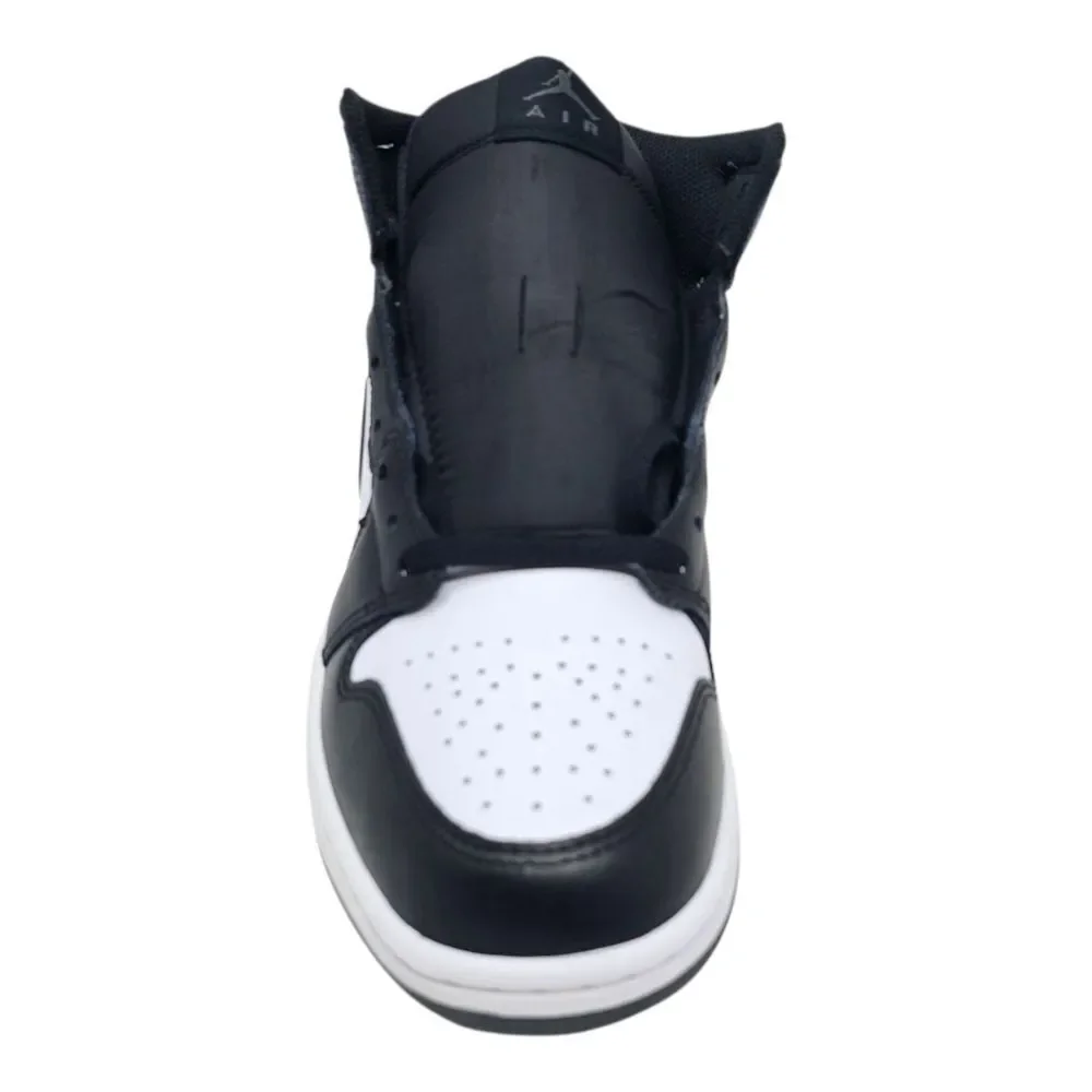 Air Jordan 1 Mid Men's Size 10 Black/Iron Grey-White DQ8426 001 Basketball
